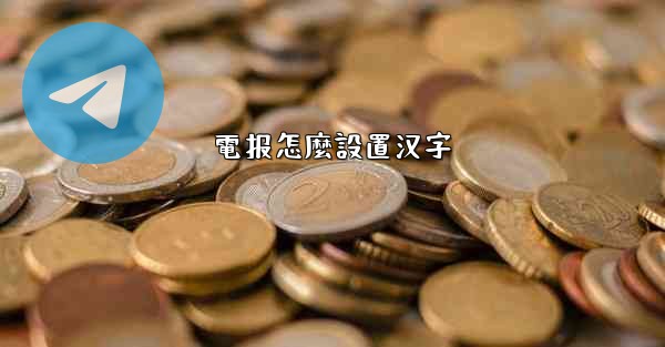 電报怎麼設置汉字